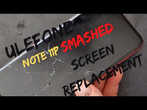 Ulefone Note11P Smashed Screen Replacement