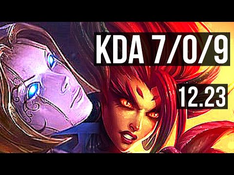 ORIANNA vs ZYRA (MID) | 7/0/9, Godlike | EUW Master | 12.23