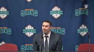 New York Sirens vs Toronto Sceptres Post Game Conference With Head Coach Greg Fargo