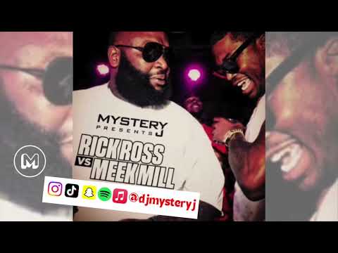 DJ Mystery J Rick Ross vs Meek Mill - Hip Hop Trap Urban Mix