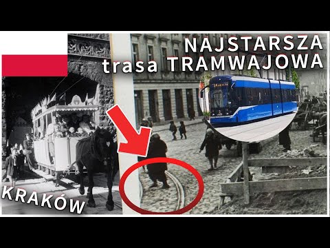 Gdzie jest najstarsza linia tramwajowa w Krakowie ?! Tramwaje wąskotorowe i konne / Kraków - cz.1