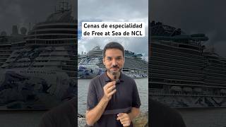 🍝 Cenas de especialidad en Free at Sea de NCL