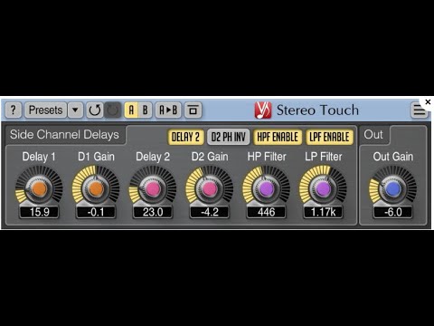 Voxengo Stereo Touch FREE VST/AU PLUGIN - Quick Test