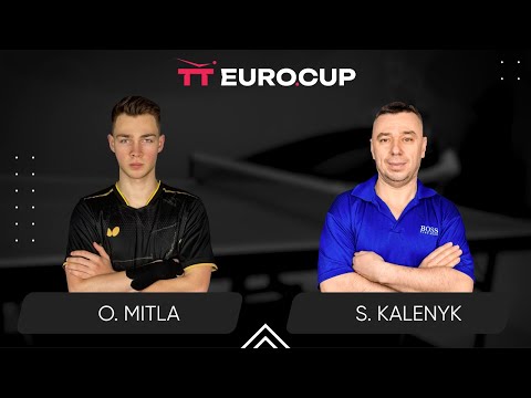 18:00 Oleksii Mitla - Serhii Kalenyk 16.06.2025  TT Euro.Cup Ukraine Master. TABLE 4