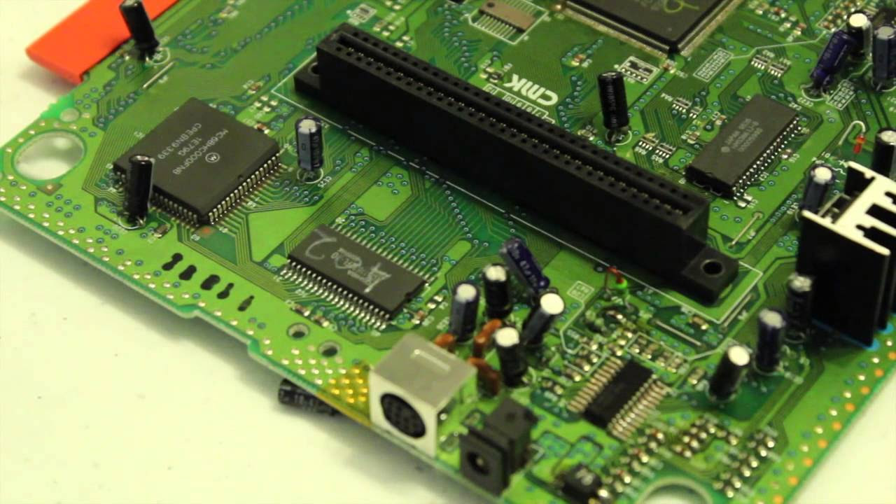 Replacing the Video Encoder Chip and AV Socket on a Mega Drive 2