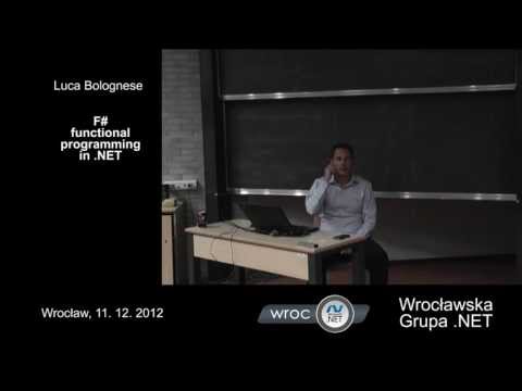 Spotkanie 54: Luca Bolognese - F#: functional programming in .NET