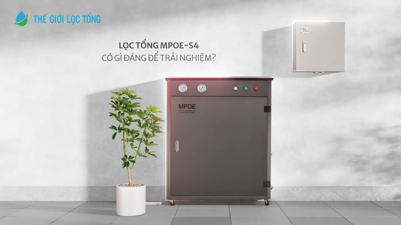 Hệ thống lọc tổng cho biệt thự, nhà phố liền kề và chung cư Cleansui MPOE-S4 • Thế Giới Lọc Tổng
