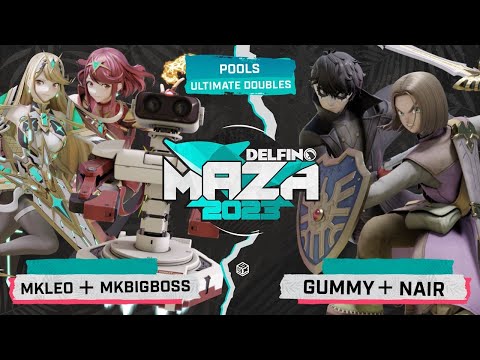 Delfino Maza 2023 [ESP] - Doubles Pools W - Nair + Gummy Vs. MkLeo + MkBigBoss - Smash Ultimate