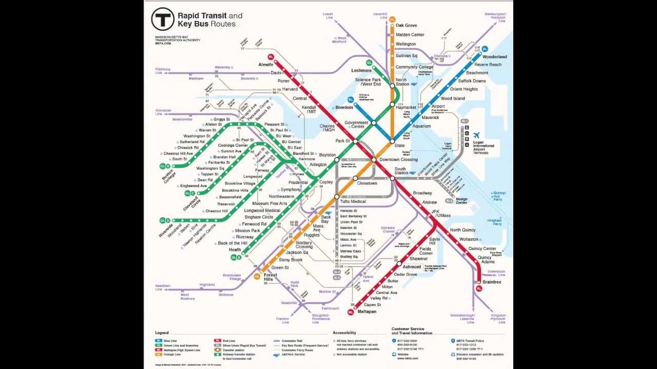 MBTA Map Redesign Process