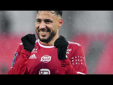 Youcef Belaili Scores two goals and gave an assist to help Ajaccio win in French ligue 1 today