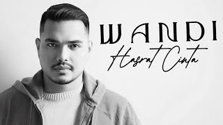 Download lagu WANDI - HASRAT CINTA  Musik Video mp3
