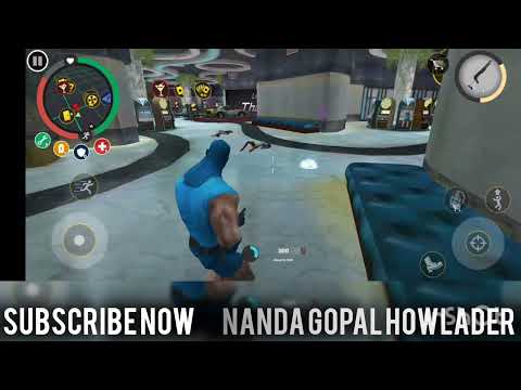 Rope Hero:Vice Town(Mutant Man Stand on Car Robot)Man with Stones Thrones-Android Gameplay#rope#game