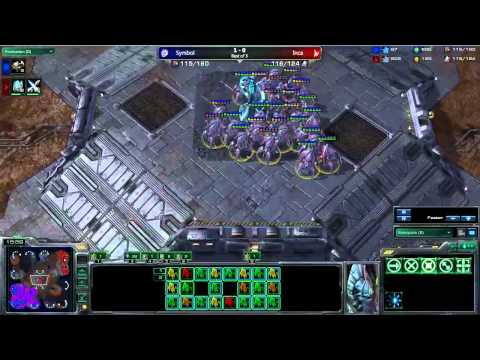 TSL4 KR Qualifier - Symbol (Z) vs Inca (P) - Game 2 - Best of 3 - Cast by Axeltoss