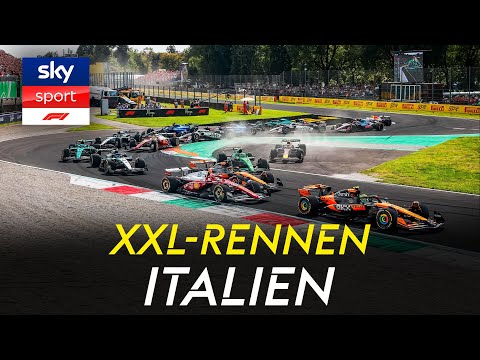 Zweikämpfe mit über 360km/h ⚠️ | Rennen - XXL Highlights | Großer Preis von Italien | Formel 1 2025