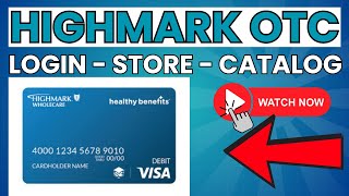 Highmark OTC: Store, Login, Catalog ⏬👇