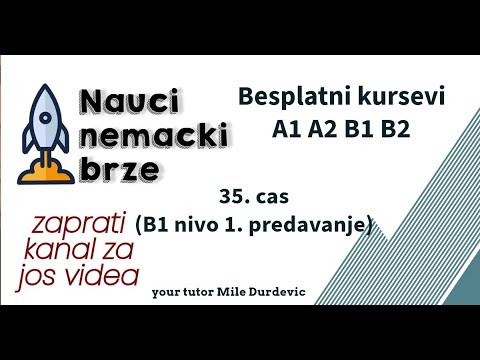 besplatni kurs 35 lekcija, b1 nivo prvo predavanje