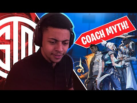 Coach Myth Reacts to TSM vs 100T & Cloud9 (BEST MOMENTS - Valorant)