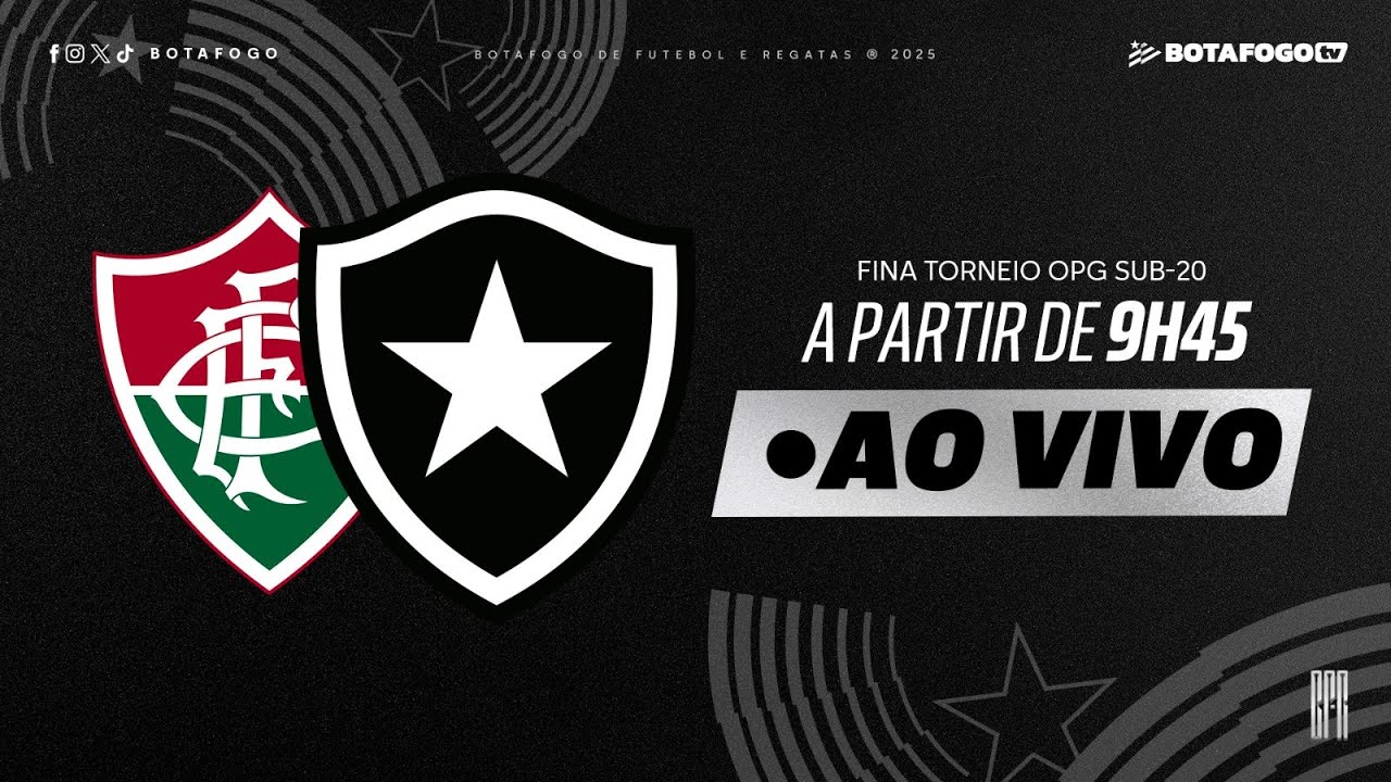 AO VIVO | Botafogo faz jogo de ida da final do OPG Sub-20 contra o Fluminense AO VIVO | Botafogo faz jogo de ida da final do OPG Sub-20 contra o Fluminense
