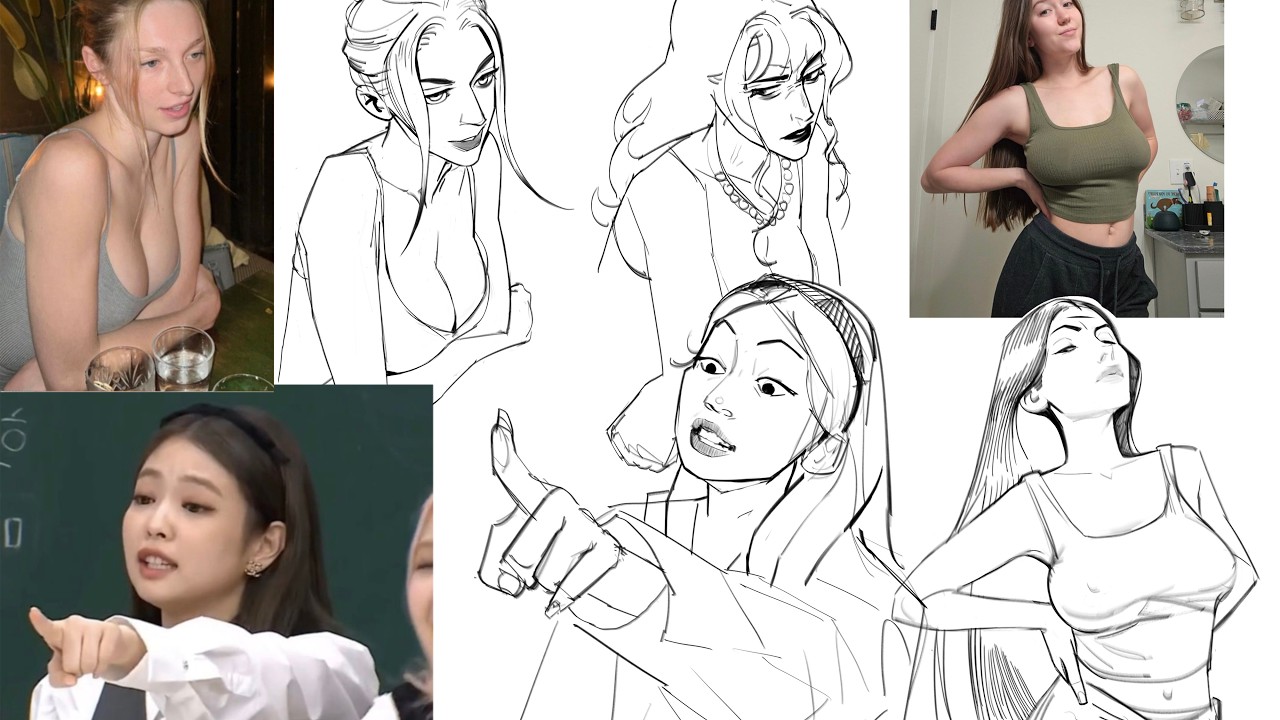 Saturday Night Drawing in Procreate!