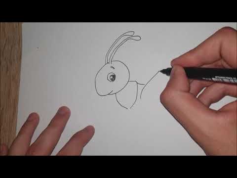 Kako nacrtati Skakavca/How to draw a simple and cute...