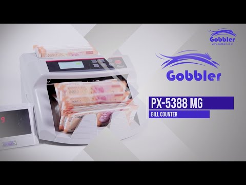 Gobbler Gb 5388 Mg Note Counting Machine With Fake Note Detection