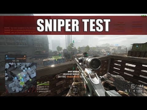 Sniper Test| PC | MVP w/ SV-98 on Flood Zone | 33-1