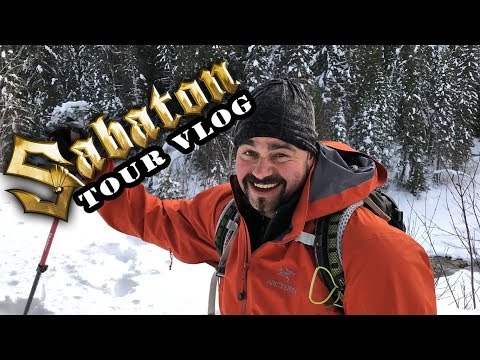 Sabaton Vlog - Signing sessions for ESP guitars and hiking impressions @ North American tour 2018