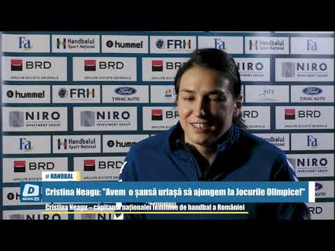 Cristina Neagu: "Avem  o șansă uriașă să ajungem la Jocurile Olimpice!"