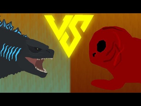 Godzilla VS. Red | Part One | Nes Godzilla Creepypasta | Stick Nodes