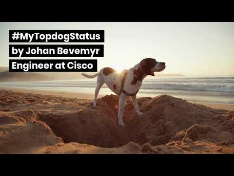 #MyTopdogStatus Johan Bevemyr, Cisco.