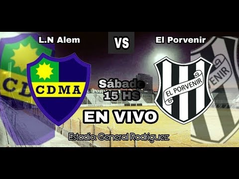 L.N Alem vs El Porvenir l EN VIVO l Fecha 10 l Torneo Primera C