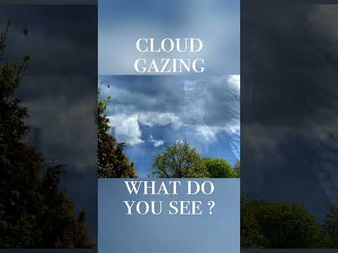 What do you see ? Sky Gazing | Cloud Gazing #shorts #coronation2023