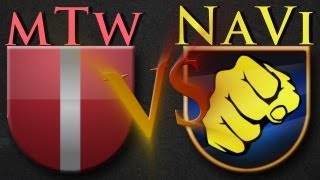 Na`Vi fight vs mTw @ The International 2