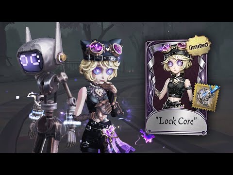 Identity V | WE'RE SO LUCKY TO HAVE THIS LIMITED SKIN IN SHOP! | "Lock Core" Gameplay + BLK Acc