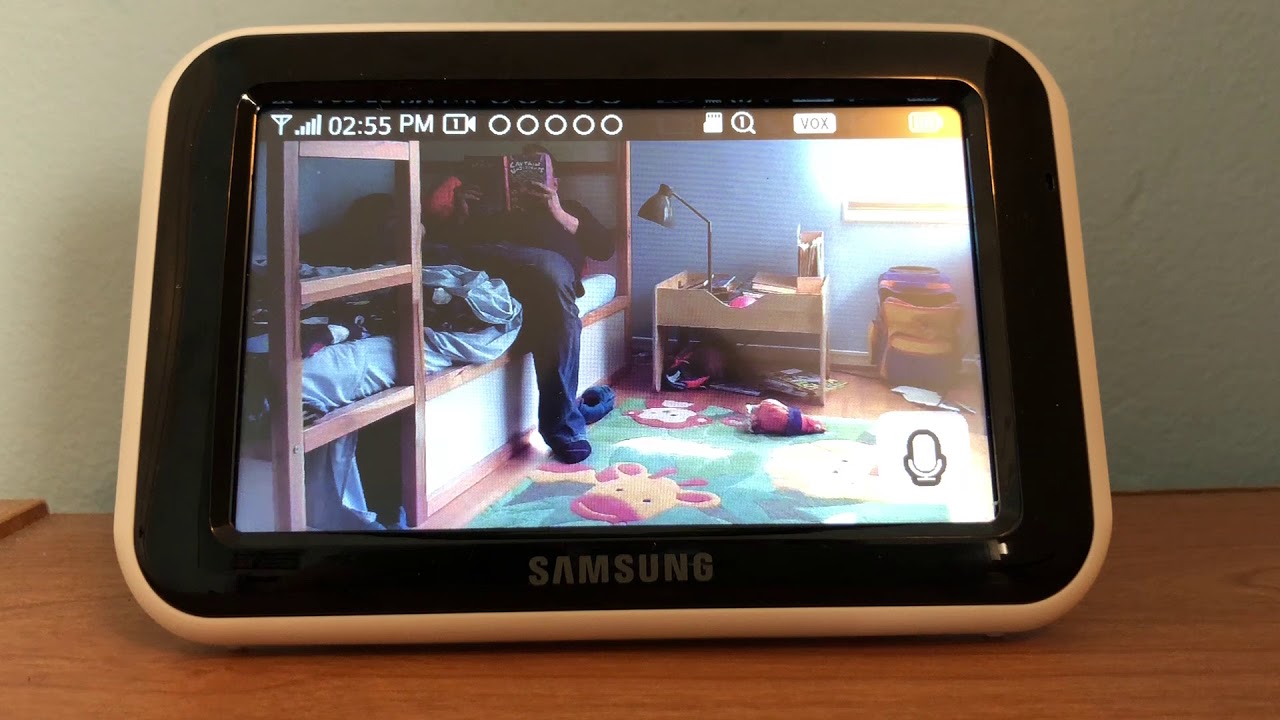 Samsung Wisenet BabyView SEW-3053: Decent Video, Just Decent - YouTube