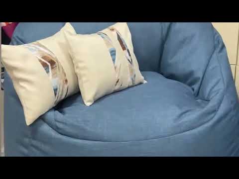 Безкаркасне крісло-мішок "Smile" однотонний