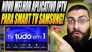 Novo Aplicativo IPTV para TV SAMSUNG de 2026!