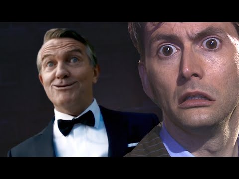 EVIL GRANDAD soft shoe shuffles doctor who