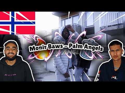 HAN GIKK GAL MHMM!!!! Reacting Til Monir Baws - Palm Angels (Musikkvideo)