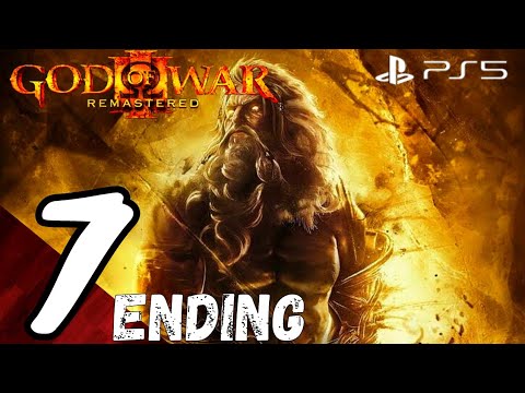 God Of War 3 remastered PS5 - GAMEPLAY Part 6 Ending