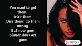 Aaliyah - Death of a Playa (ft. Rashad Haughton) Lyrics