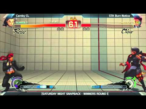 SSF4 Carnby CL vs STA Burn Notice |Saturday Night Snapback 5.5