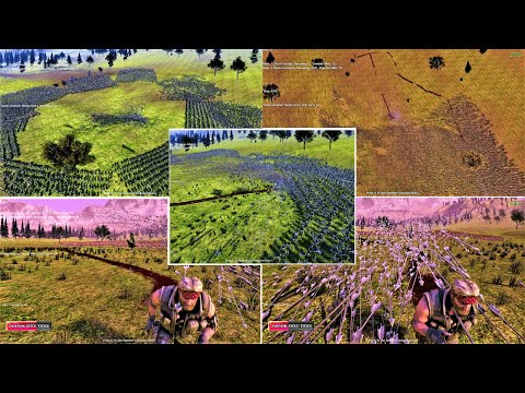 Is Chunk Norris really Invincible ? Chunk Norris Vs 10000 Elven Huntress UEBS Gameplay