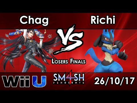 SP105 | HY | Chag (Bayonetta) Vs. SF | Richi (Lucario) - Losers Finals - Smash 4