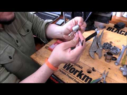 Model engine disassembly - Thunder tiger .61