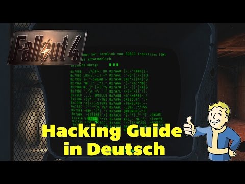 Fallout 4 - Guide #01 Hacking ◈ Deutsch German Anleitung