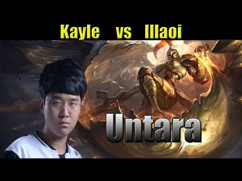 SKT T1 Untara - Kayle vs Illaoi - KR LOL REPLAYS