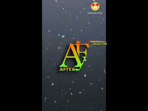 AFIYA logo name 💫 comment your name#short#short#AFIYA#like#subscribe#viral