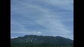 preview picture of video 'Chemtrails over Slovenia 7th July 2010'