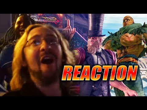 MAX/EVO REACTS: Sagat & G Trailers - Street Fighter V